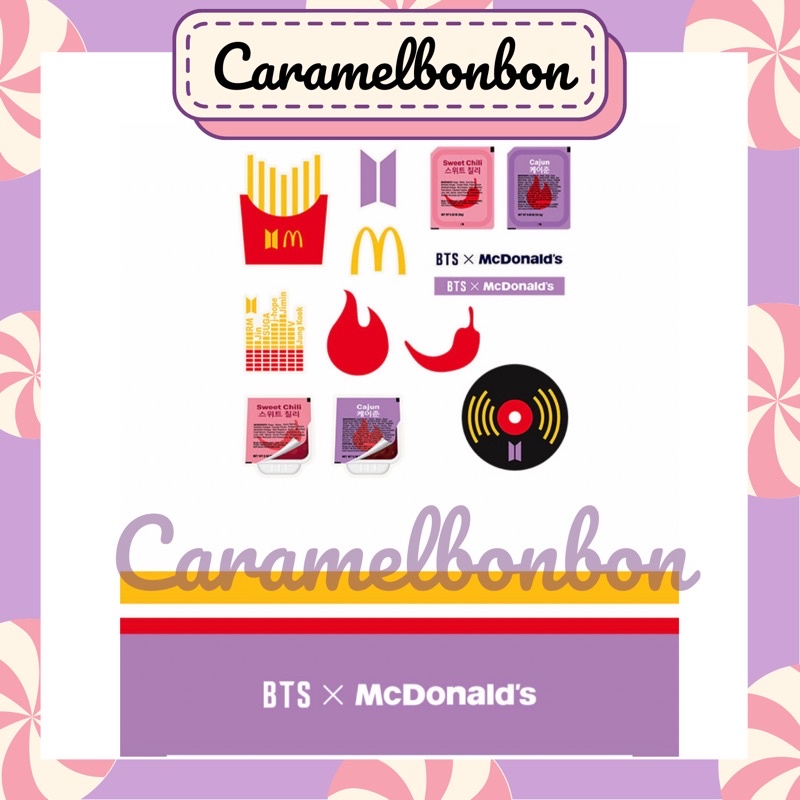 [PELUNASAN] BTS MCD MERCH OFFICIAL
