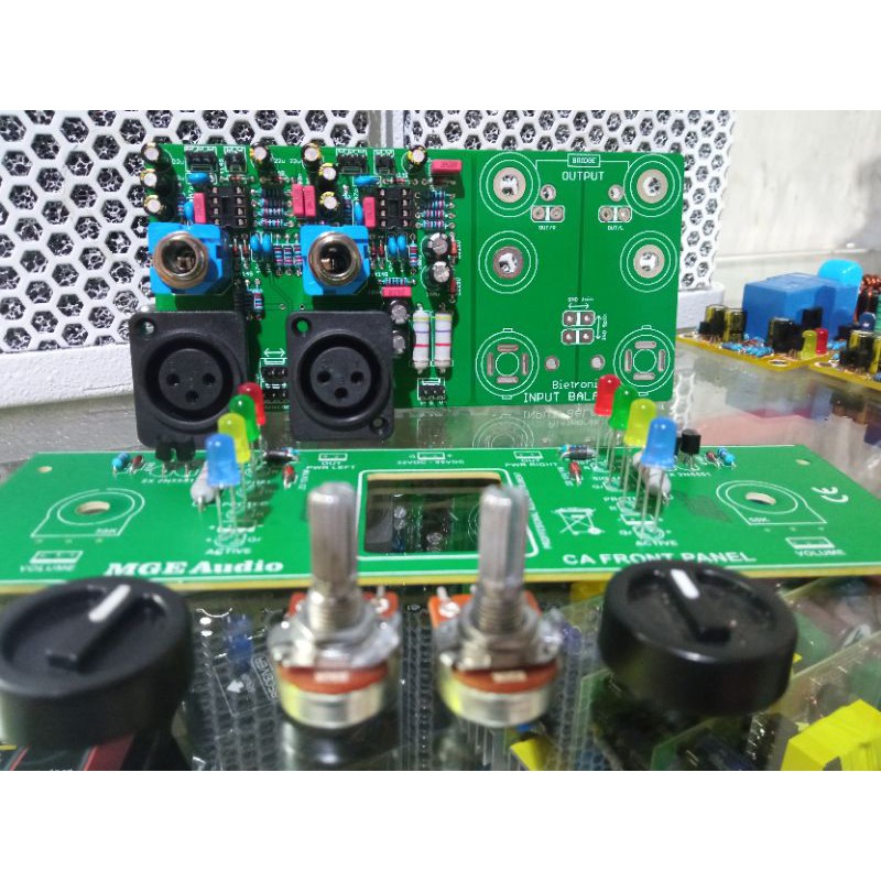 PANEL DEPAN DAN BELAKANG CA 5/10/20/30 ,ALL BOX CA SERIES,INPUT TOA DAN CANON