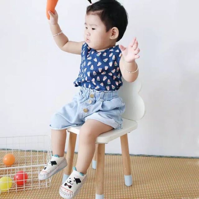 PREWALKER / KAOS KAKI KOREA BAYI / PREWALKER / PREWALKER BAYI ANTI SELIP