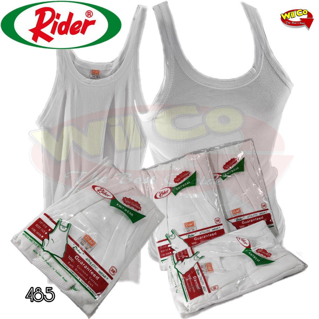 K485 - KAOS DALAM SINGLET PRIA BRAND RIDER HARGA PER 1 PCS