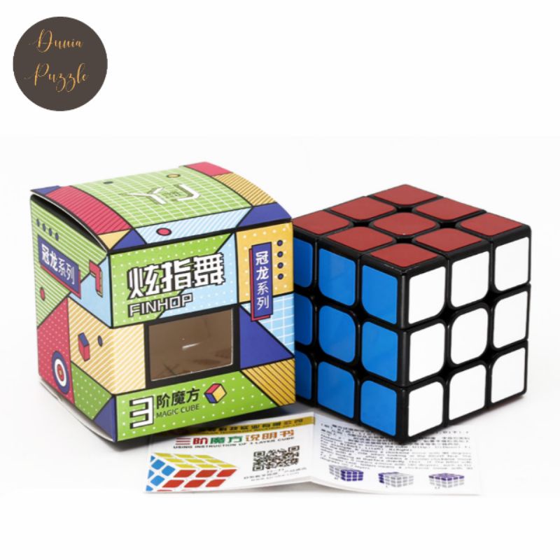 Rubik 3x3 Yongjun Guanlong 3x3 Blackbase ORIGINAL