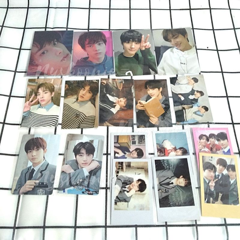 [READY] photocard enhypen tc jungwon, jake, ggu ggu set heeseung, memkit jake sunghoon, hybe insight
