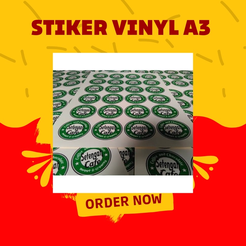 

STIKER VINYL A3+cutting