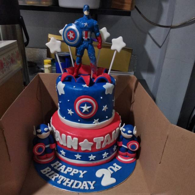 

Kue ulang tahun avenger/spiderman