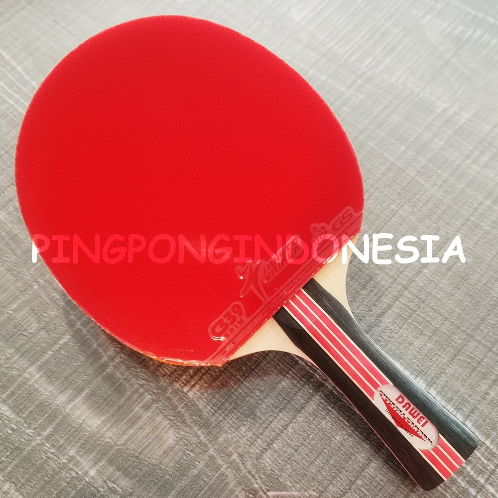 Dawei 01 Allwood Set - Rakitan Blade Kayu Bet Bat Pingpong Tenis Meja