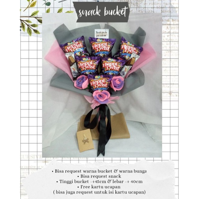 

buket snack/bucket snack