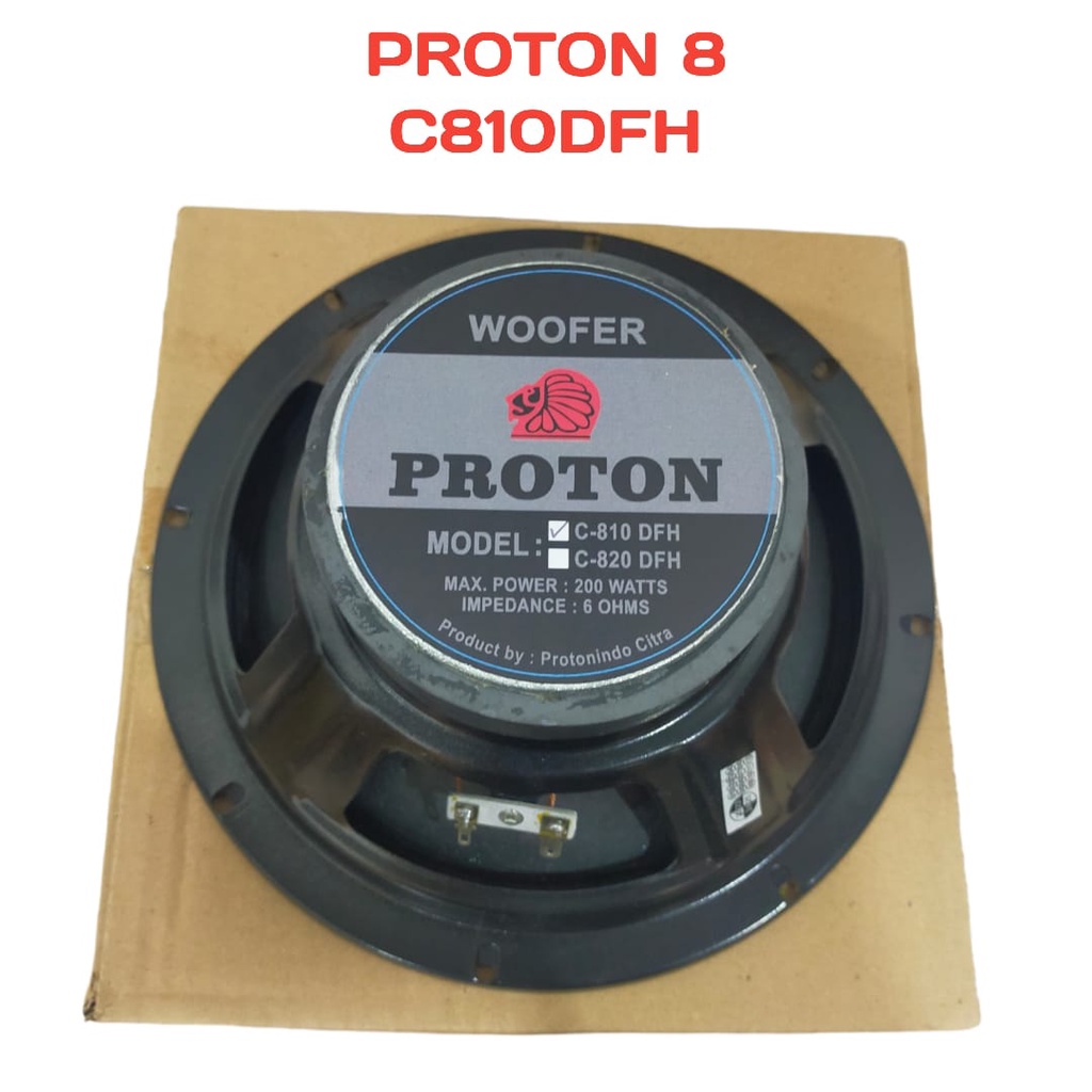 SPEAKER FULLRANGE 8 Inch PROTON C-810 DFH  200 WATT