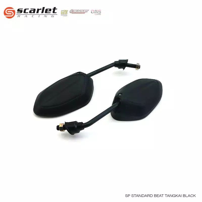 (BEAT) SPION STANDAR SCARLET 1SET SEPASANG CARBON BEAT FI KARBU SCOOPY VARIO 110 125 150 SPACY