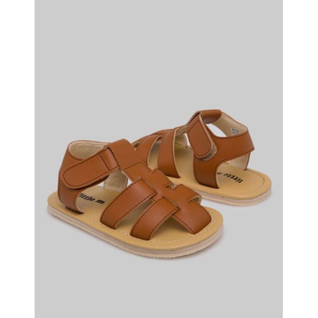 Little M Fisherman Sandals Double Straps PRODUK ORI