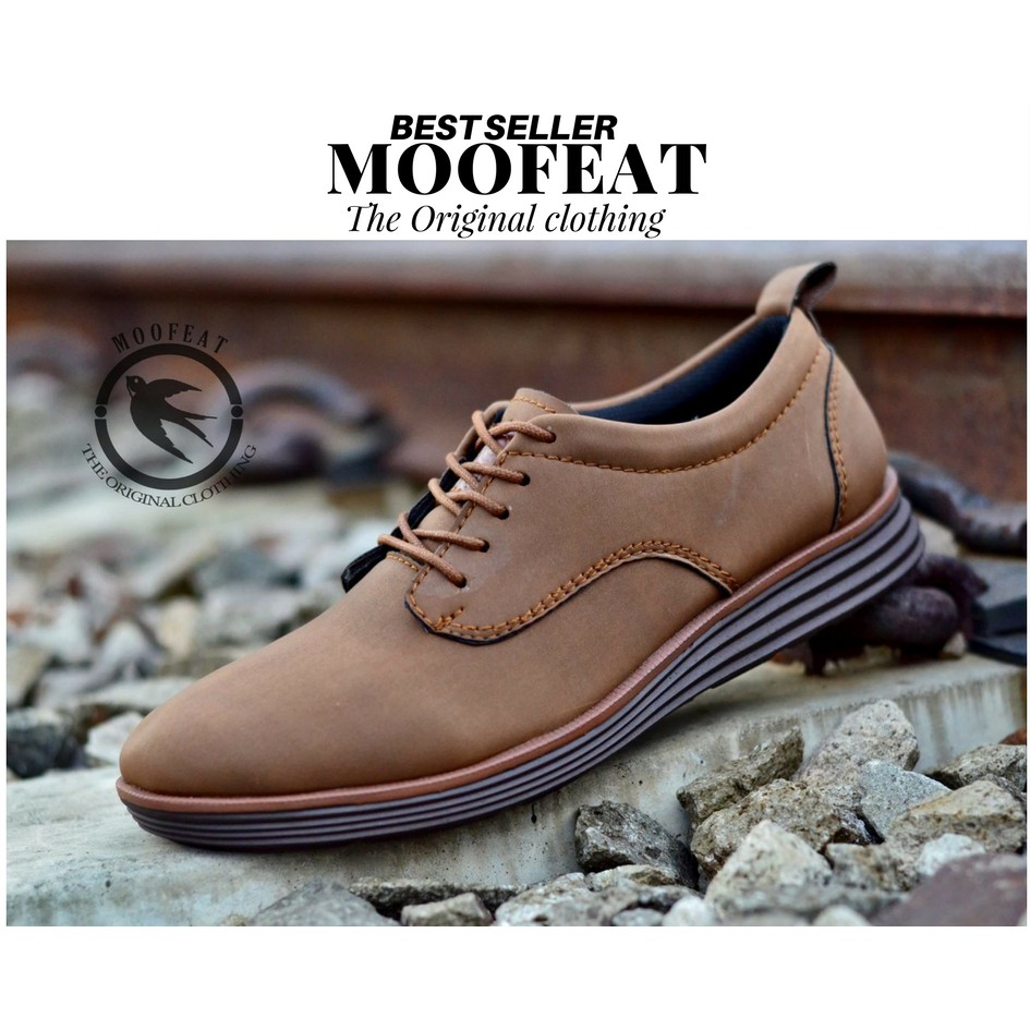 Terlaris!!! Sepatu Casual Semi Boots Moofeat Moris Pria Murah - Sneakers - Fashion - Original