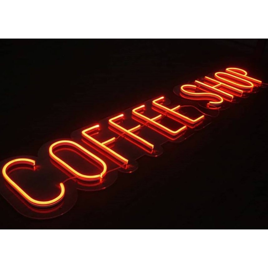 NEON LED TULISAN COFFEE SHOP