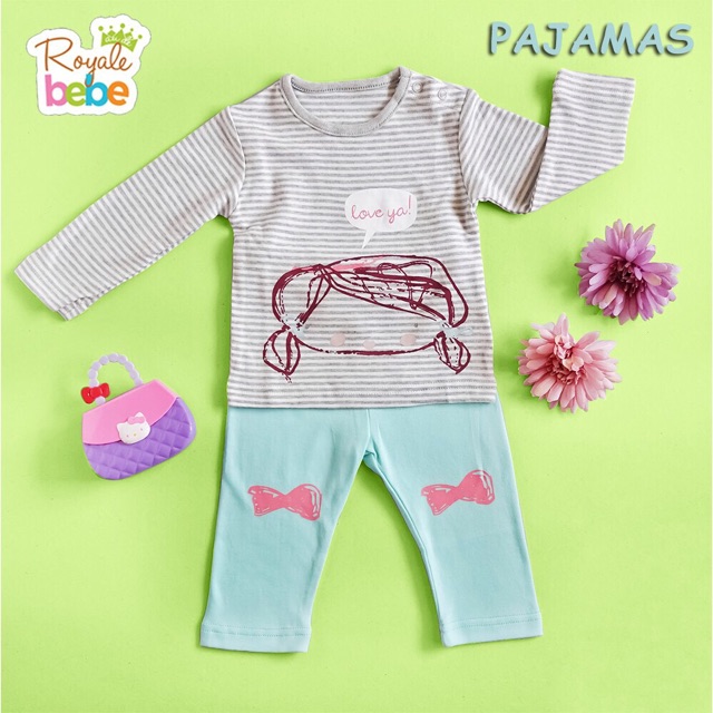 Royale bebe pajamas long sleeve