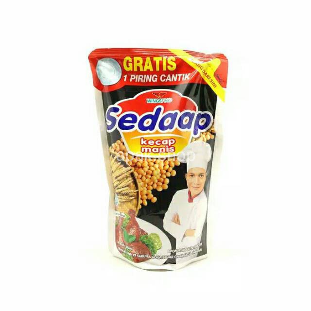 

Kecap Manis Sedaap Kemasan Pouch 550 GR