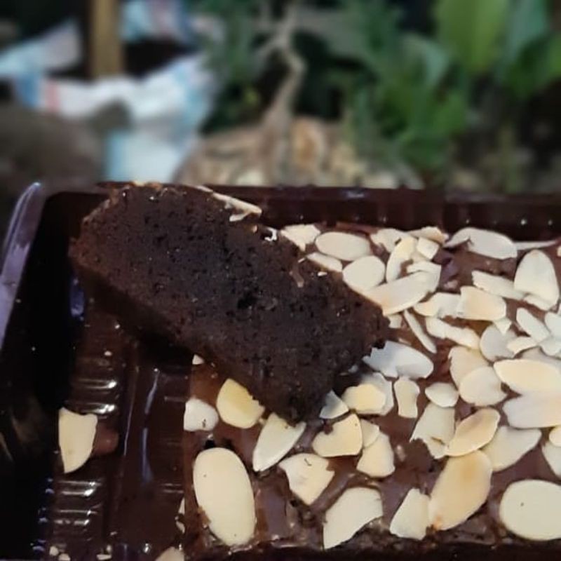 

Fudgy brownies ukuran 22x10