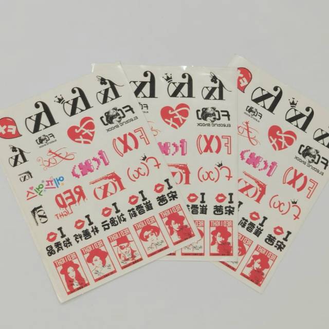 KIPAS KPOP FX F(X) KIPAS TANGAN KPOP