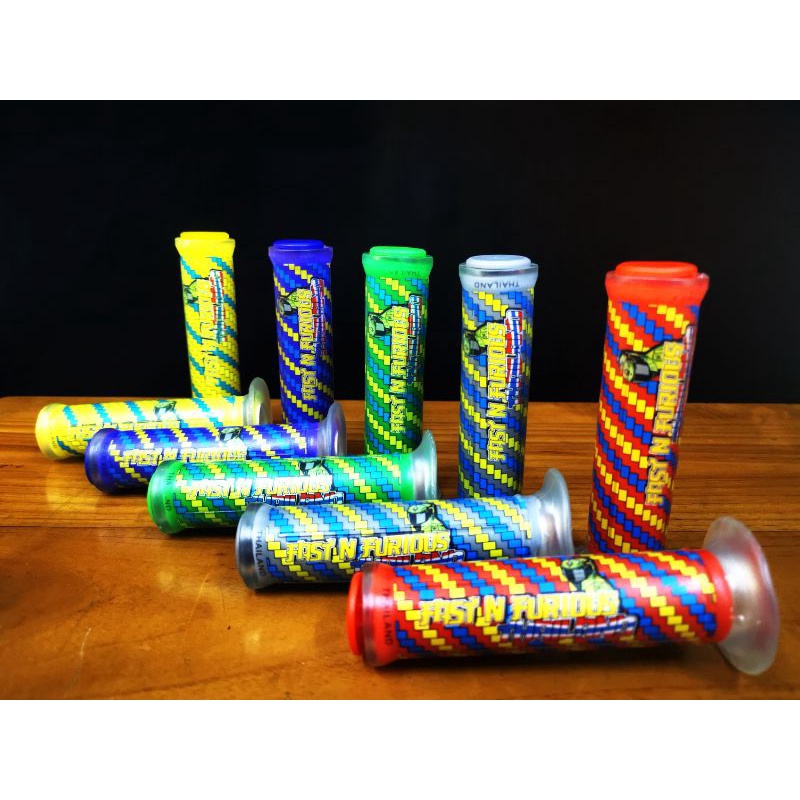 Hand grip carbon warna warni karbon karet empuk beat vario satria fu jupiter mx semua motor grip ff