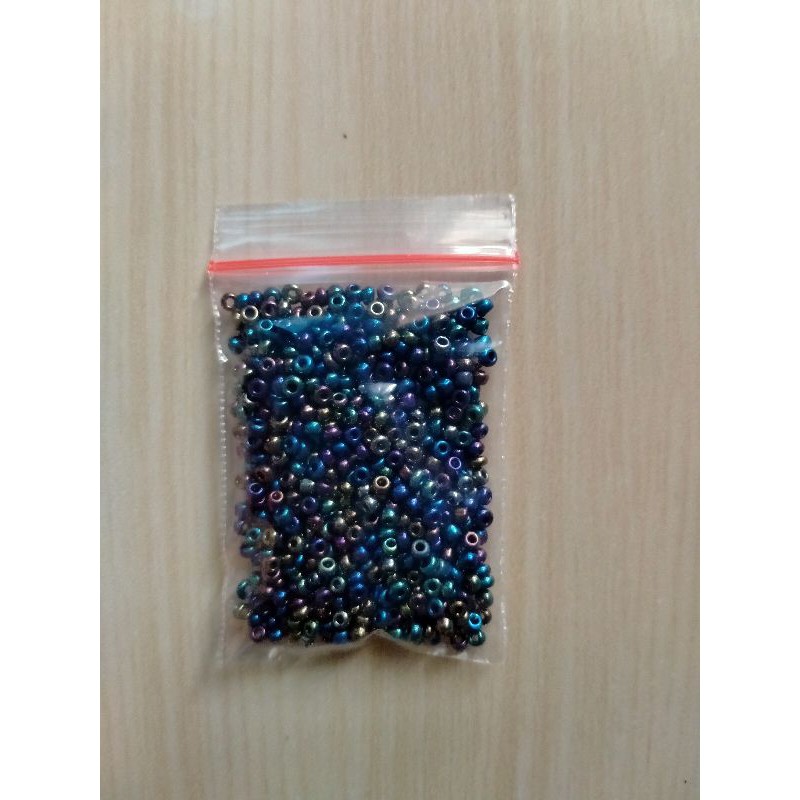 Manik Mote Payet Pasir 10 gram - Hitam Pelangi