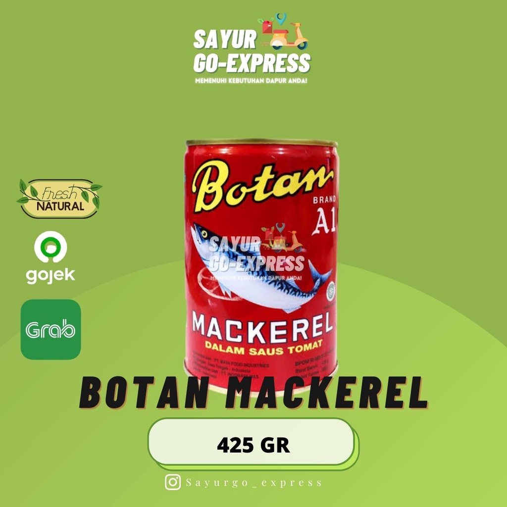 

Botan Mackerel Sarden 425 gram