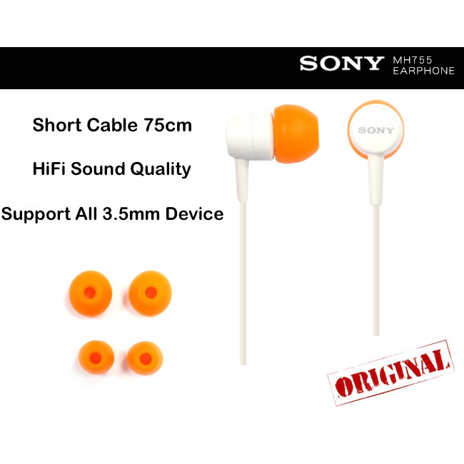 DISKON Original SONY MH755 Bluetooth Device Earphone MW600 SBH20 SBH50 52 54