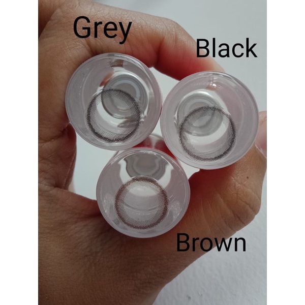 EYEMAZING Softlens - GAIA Brown Natural / Coklat Normal Minus Beda Minus