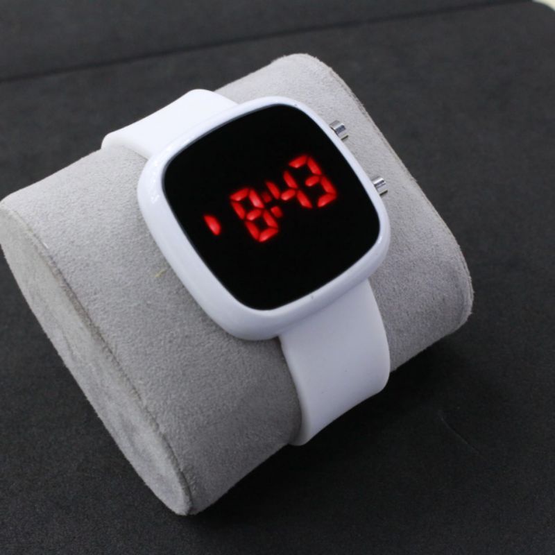 JAM TANGAN WANITA LED WATCH WARNA SEGI MINI