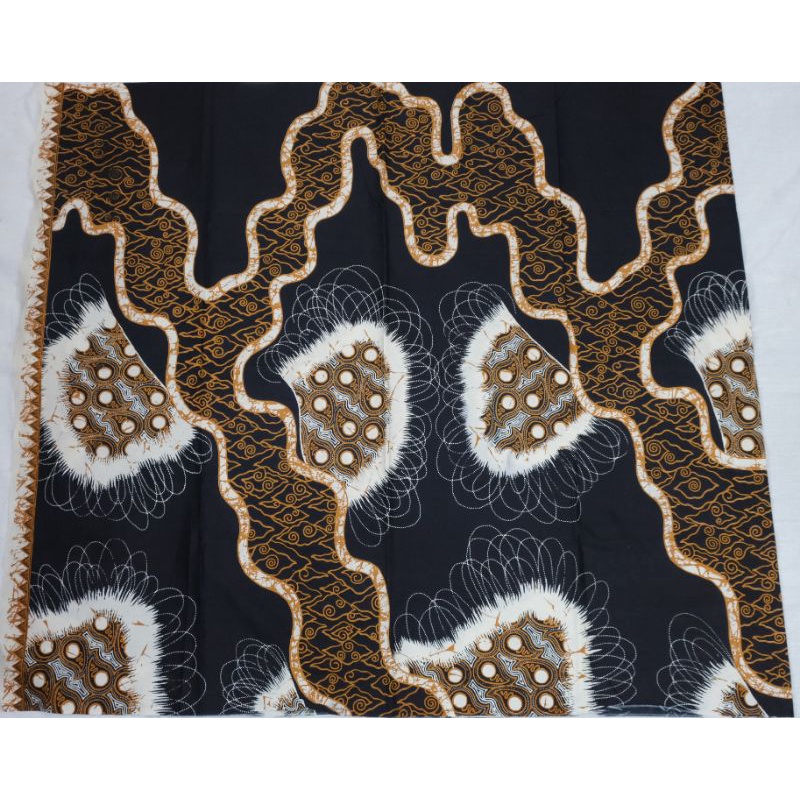 Bahan Batik Motif Abstrak Katun Prima Halus