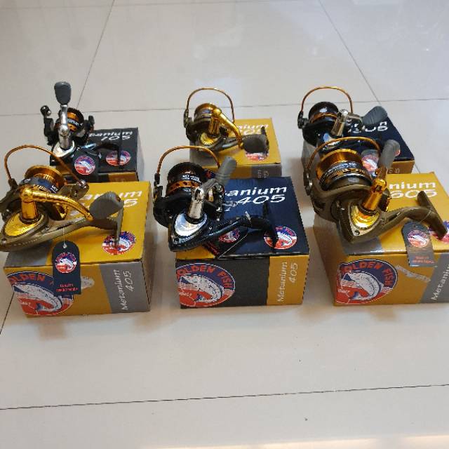 REEL GOLDEN FISH METANIUM 304 305 605 105