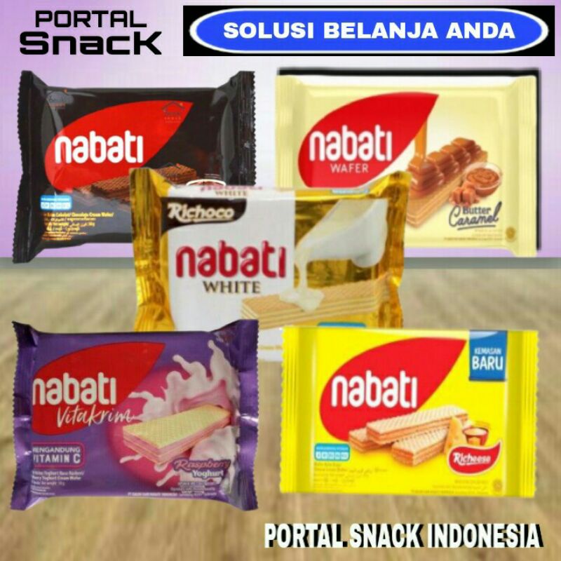 

NABATI Wafer all varian 45-50 gr/pcs