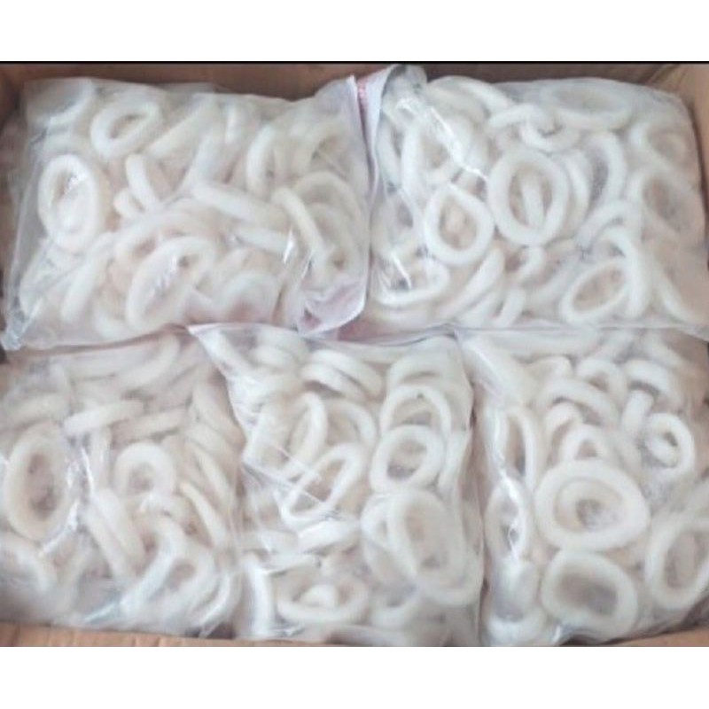 

Frozen Foods Cumi Potong Squid Ring 500gr