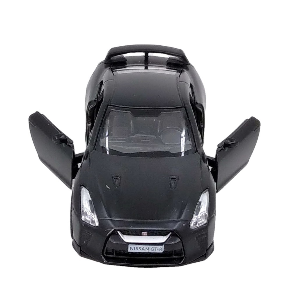 Huadawei Nissan GT-R R35 Hitam Diecast Mobil 1:36