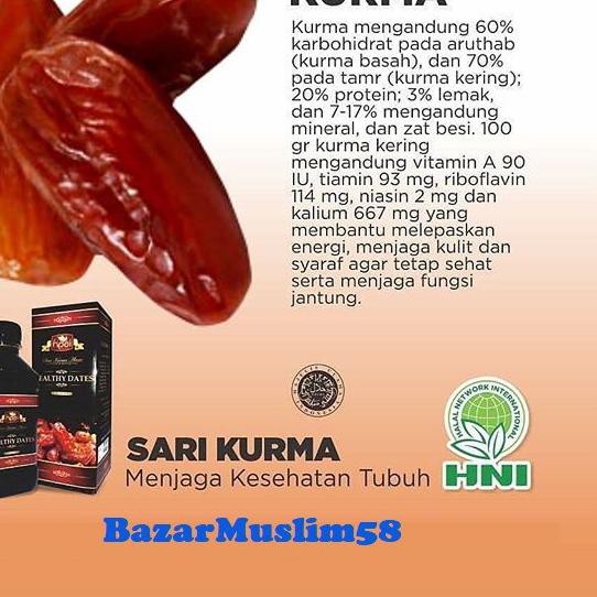 

Terbaik SARI KURMA dan EXTRA FOOD HNI HPAI ... ...