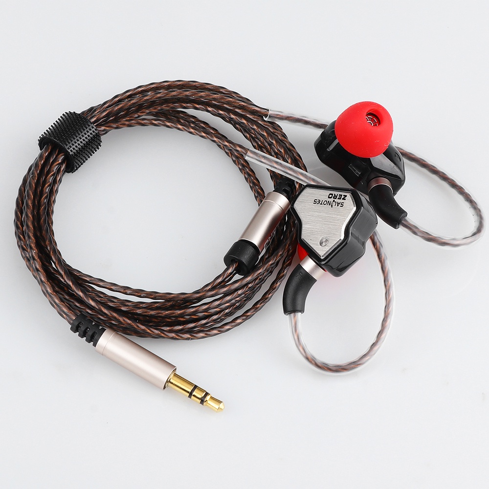 7hz Salnotes Zero HiFi 10mm Dynamic Driver In Ear Earphone IEM Metal Composite Diafragma N52 Magnet Tipe C Versi Baru