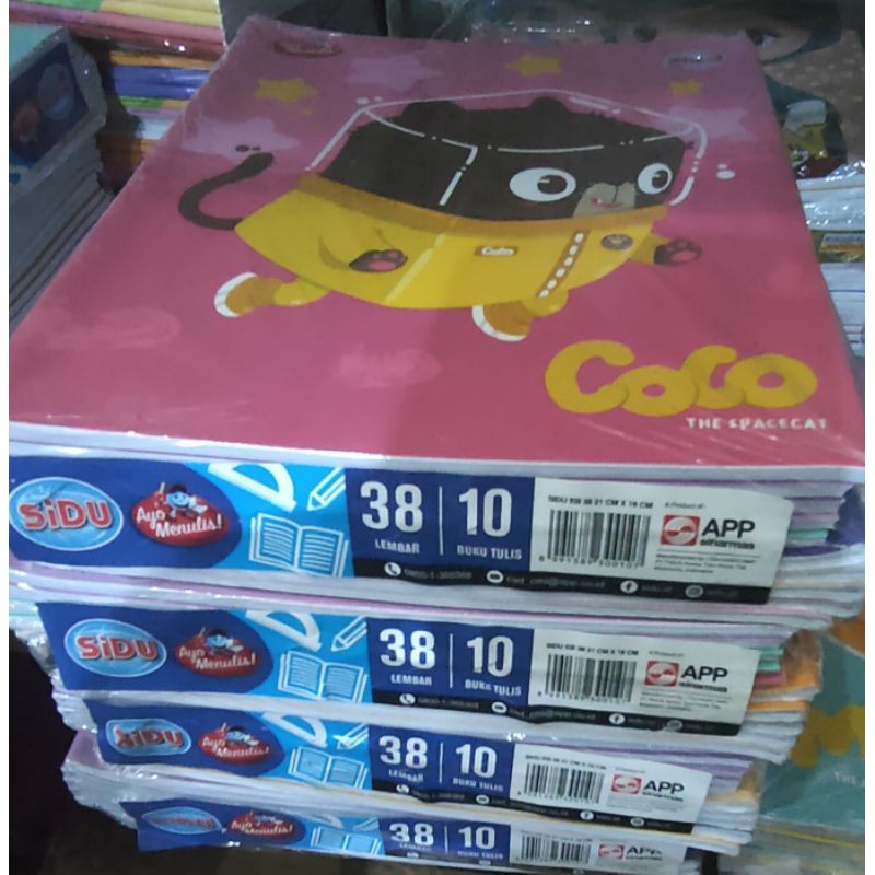 

buku vision 38 lembar 1 pak/10 buah