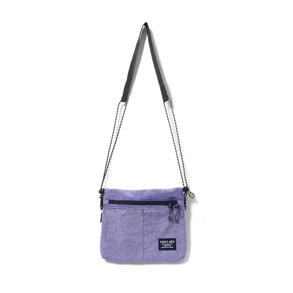YESZY.MFG - Union Corduroy Lining Blue Sling Bag