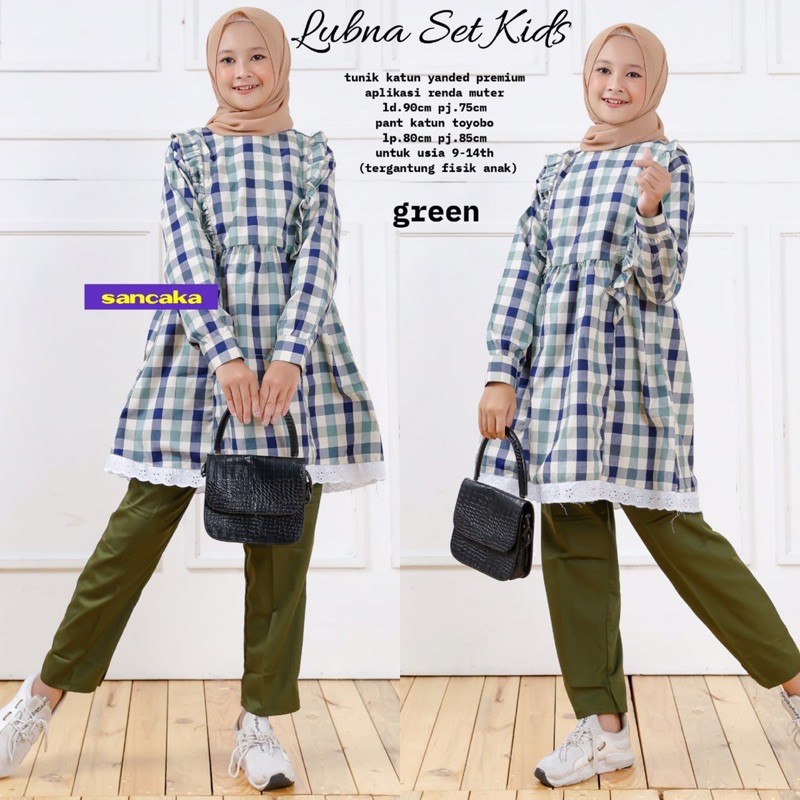 SETELAN KATUN LUBNA SET KIDS BY SANCAKA