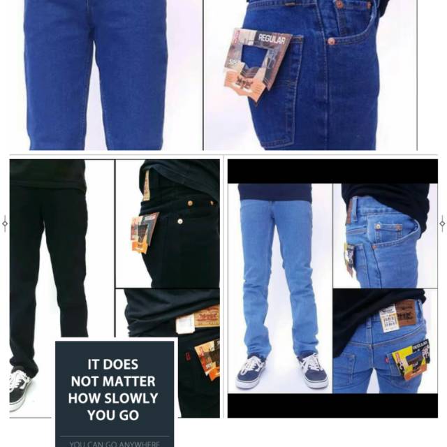 Wow-murah levis501 pria terbaru-terlaris-celana standar/3pilihan warna