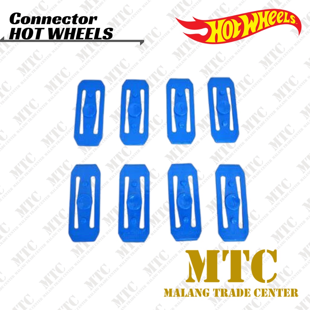 TRACK HOT WHEELS Track Builder System dengan Launcher Hot Wheels atau Pelontar Hot Wheels dan Connector Hot Wheels