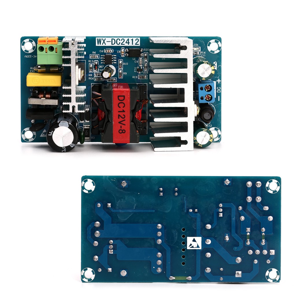 Papan Modul Switching Power Supply 6a-8a 12V 100W AC-DC