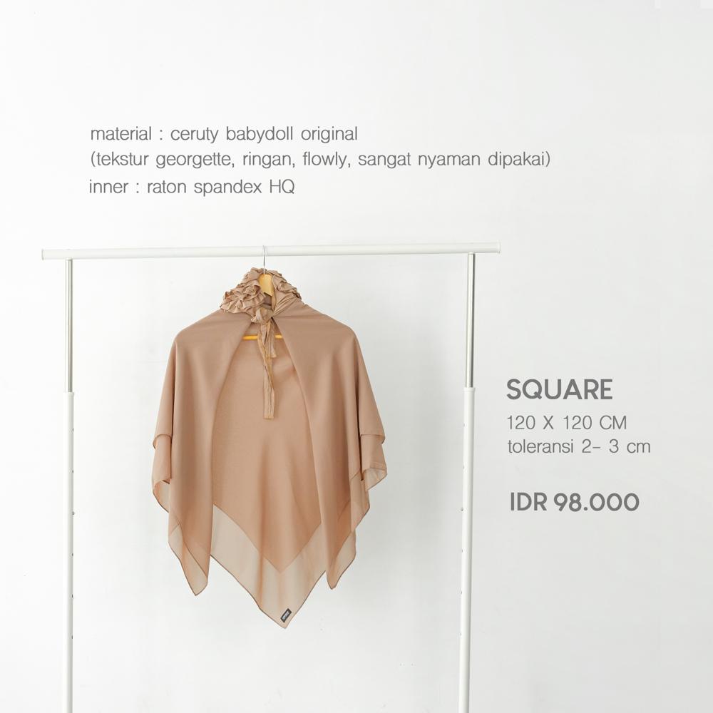 Kaza Instant | Pashmina &amp; Segiempat Instan Plus Inner Cepol by Yeppushop