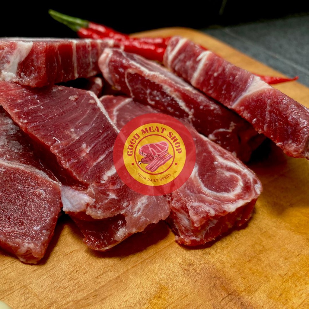 

Daging Rendang Sapi Australia Import Premium Berkualitas Halal Terjangkau Fresh 100% Fresh Bogor 500 gr
