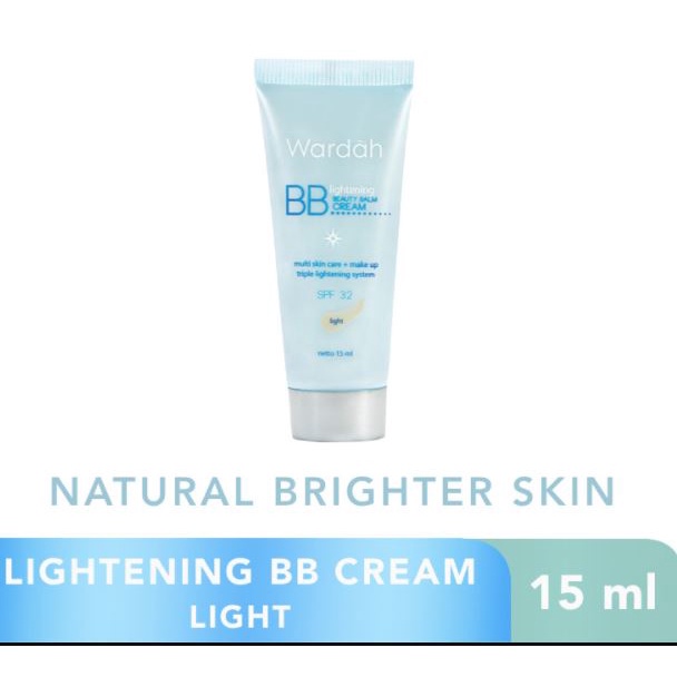 ☘️Yuri Kosmetik☘️ Wardah BB Cream Lightening Beauty Balm SPF32 PA+++ 15 ML