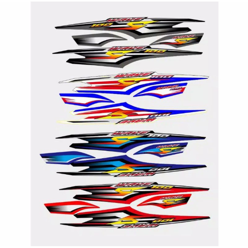 STRIPING HONDA SUPRA FIT/ FIT X WAVE