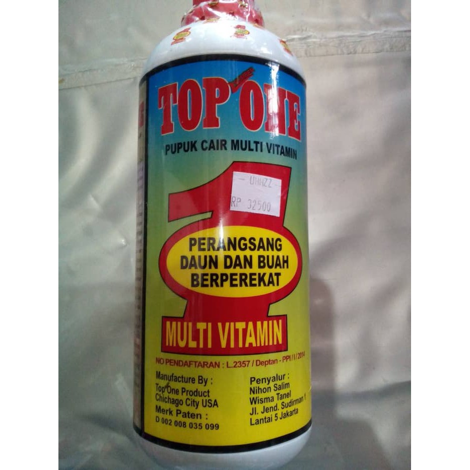 Pupuk Cair Top One 1 ltr POC organik bkn kuda laut SNN