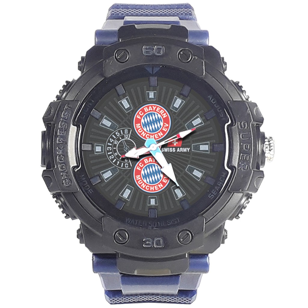 Jam Tangan  FC BAYERN MUNCHEN SPORT Bagus