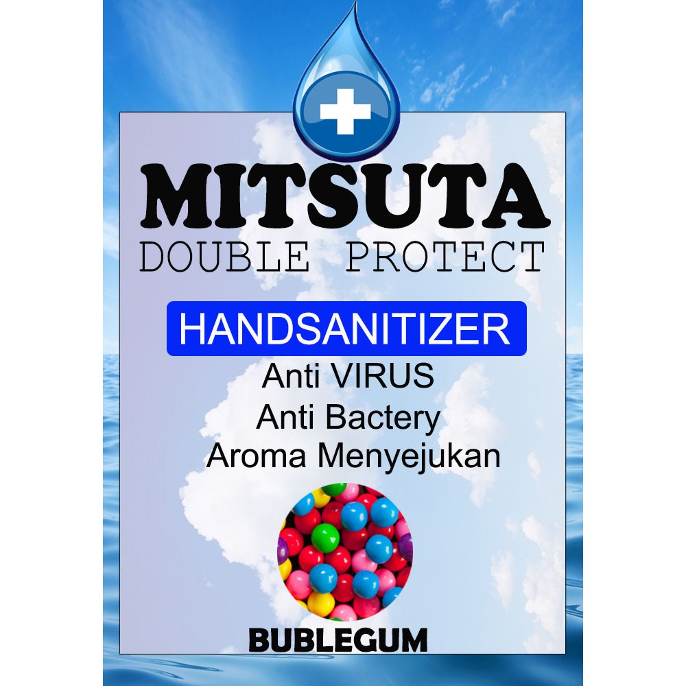 SPRAY Hand sanitizer FANCY Aroma BUBLEGUM - MEWAH 100ml Anti Bakteri Anti Virus Lembut dikulit