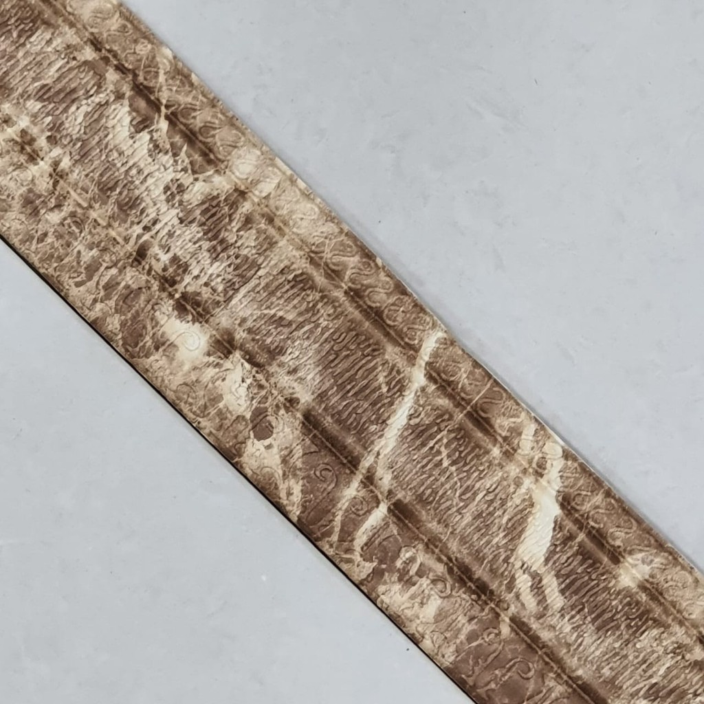 Lis Wallpaper Dinding 3D Border Walpaper 3D Wallfoam 230 cm x 8 cm x 5mm-LisMarmerCoklat 8cm