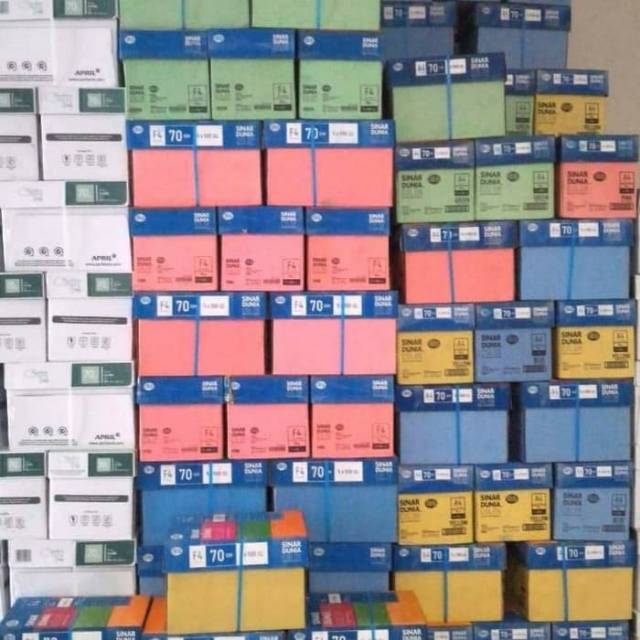 

MilL Kertas A4 70 Gram Sinar Dunia Warna Trutone