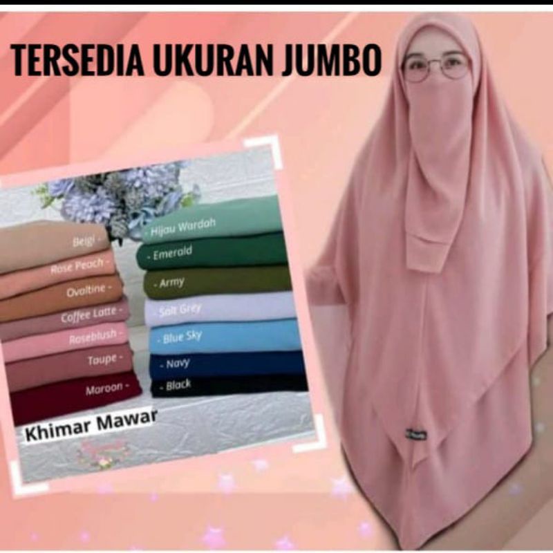 KHIMAR CADAR INSTAN/KHIMAR INSTAN JUMBO/JILBAB INSTAN/JILBAB JUMBO/KHIMAR MAWAR/KHIMAR ELIEF/HIJAB SHAWL/HIJAB MALAY