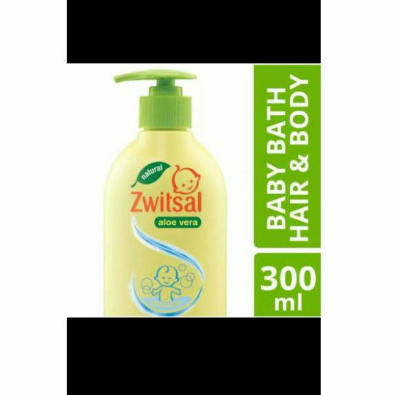 zwitsal baby bath milk honey hair&amp;body 2in1 shampoo 300ml