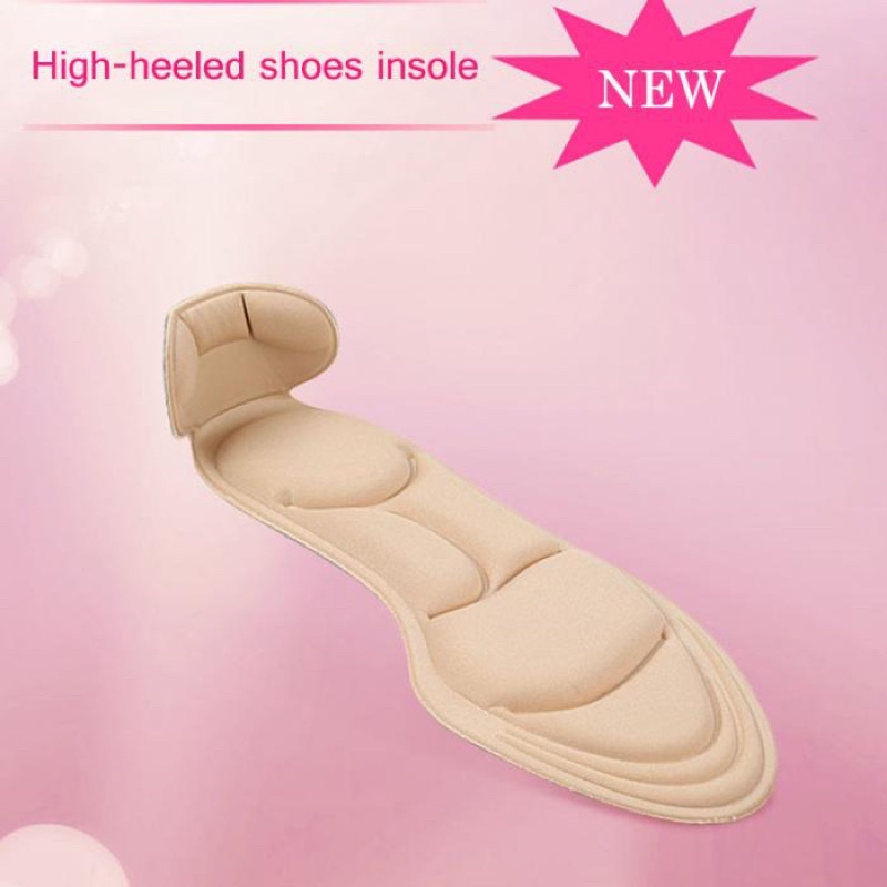 Swokii Insole Pad Alas Kaki Wanita High Heels Breathable Anti Slip 1 Pair - 169D